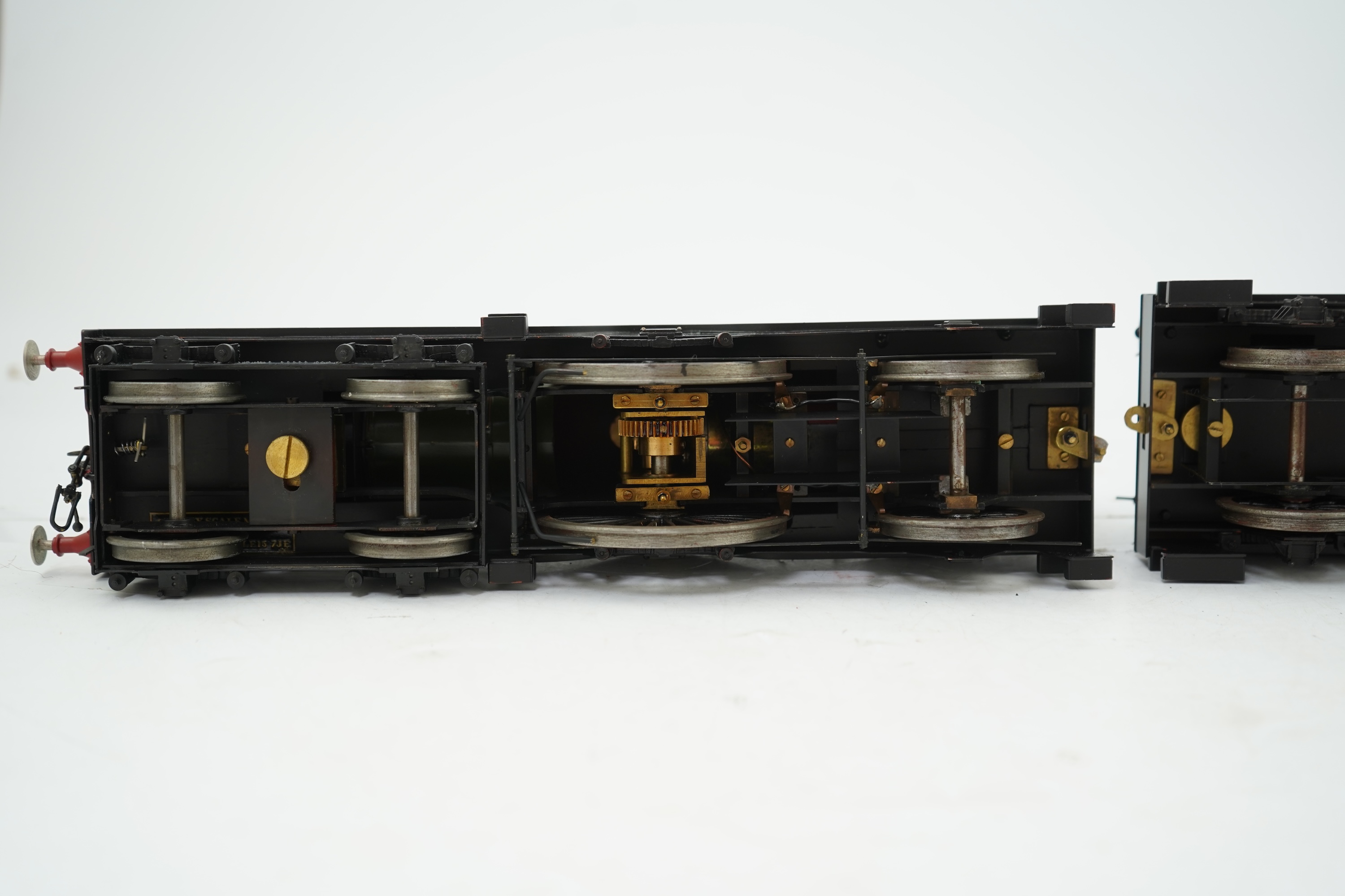 A Gauge One Cherry Scale Models model of a ‘Dean Single’ GWR Achilles Class (Class 3031) Lord of The Isles 3046, 4-2-2 tender locomotive, powered for two rail operation.